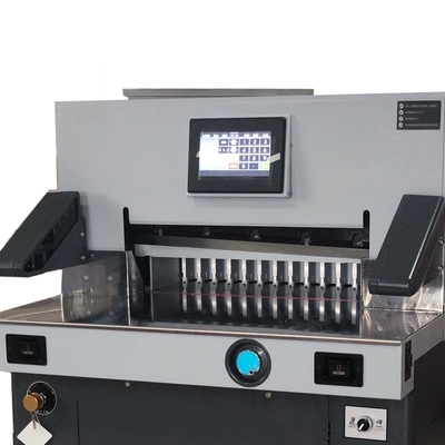 High Quality 7 Inch Touchscreen Programmable Paper Cutting Machine Automatic Silent Hydraulic Paper Cutter High Speed Electric