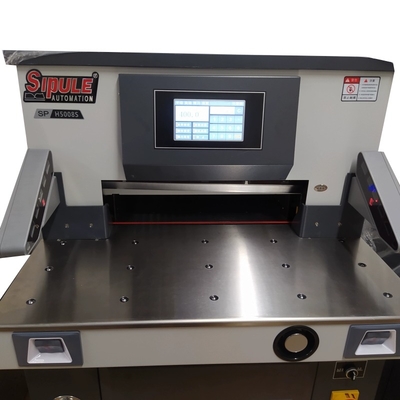 High Quality 7 Inch Touchscreen Programmable Paper Cutting Machine Automatic Silent Hydraulic Paper Cutter High Speed Electric