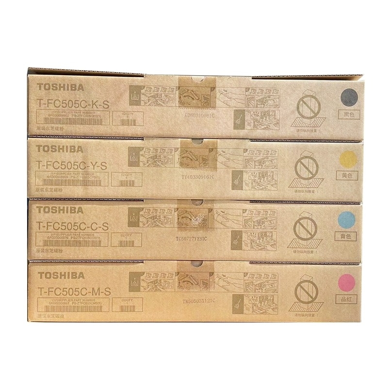 Original Japanese Toshiba High-Quality T-FC505 Toner for 2000AC, 2500AC, 2505AC, 3505, 3005 Cartridge, Printer Toner Powder